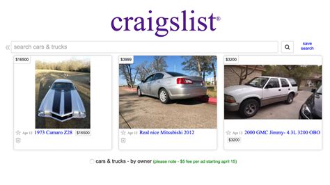 Search filters. . Craigslist omaha cars for sale by owner